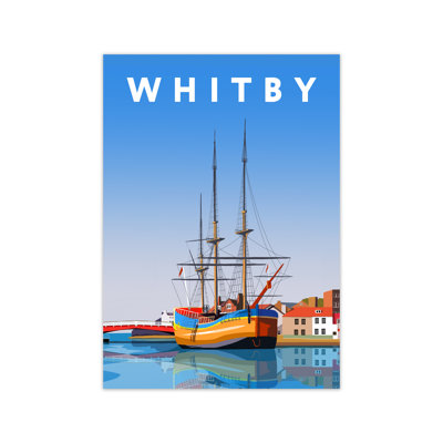 Whitby Harbour by Richard O'Neill - Print
