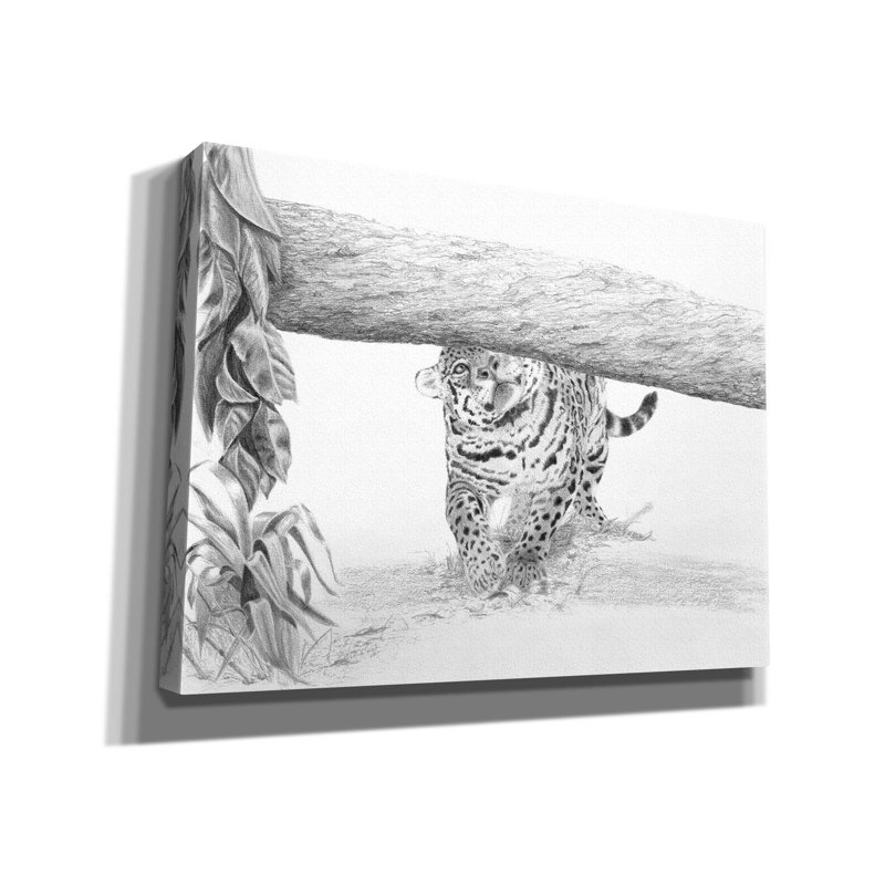 «Rain Forest Stroll» par nom d'artiste, H 12 po x l 16 po x P 0,75 po