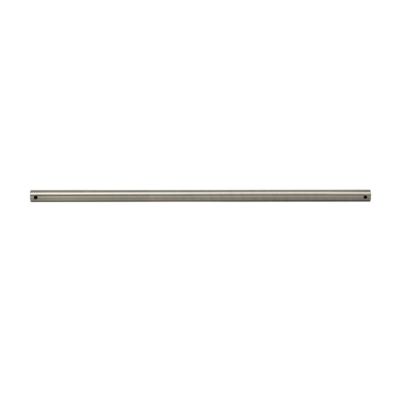 12" Ceiling Fan Downrod, Brushed Pewter, 24"