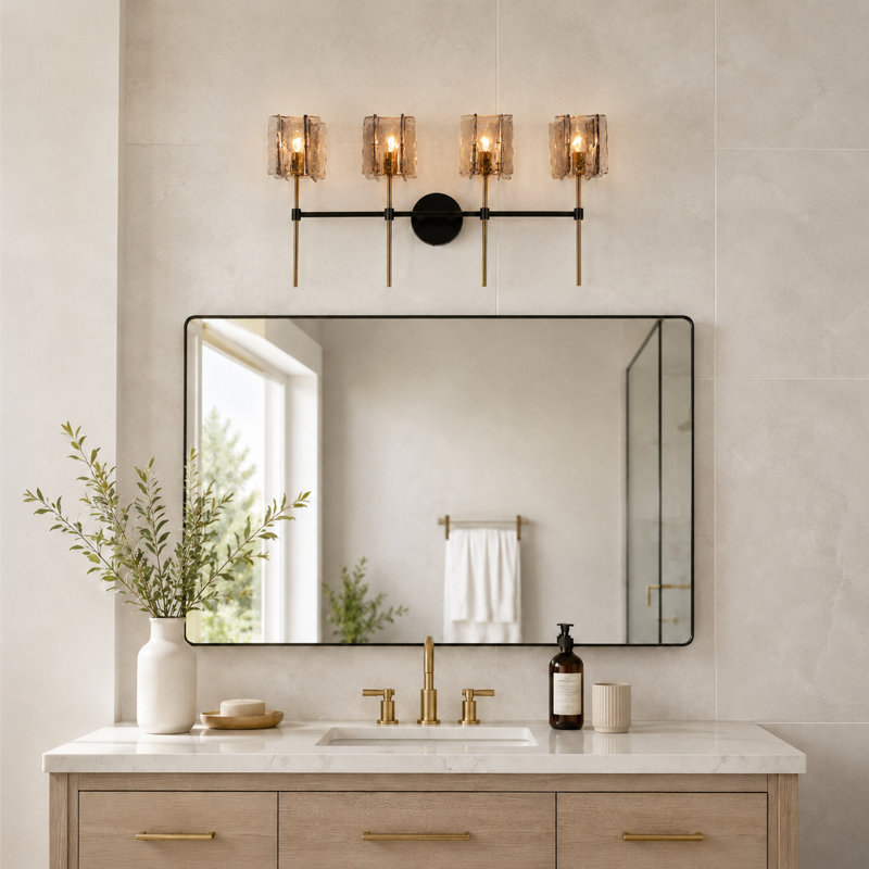 Quitman 4 - Light Dimmable Bathroom Vanity Light