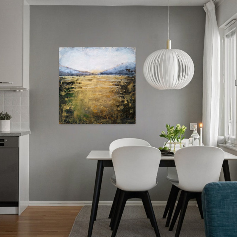 Finding Tranquility by Britt Hallowell - 1 Piece Wrapped Canvas Wall Art, 81.28cm H x 81.28cm W