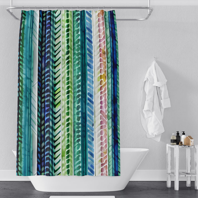 Rideau de douche Concheta, H 72 po x l 70 po