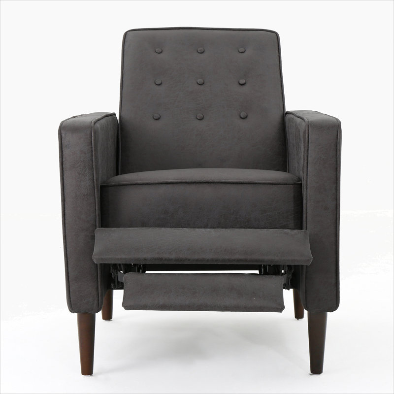 Fauteuil inclinable manuel 27,25 po Ruthie, Microfibre ardoise