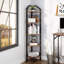 176cm H x 31cm W Metal Corner Bookcase-25075940