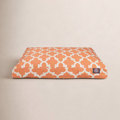 Trellis Geometric Polyester Pet Bed