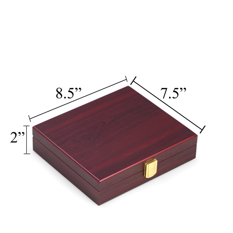 Trinx Wood Poker Chips
