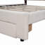 Lit plateforme tapissier avec rangement Spoten-831812325