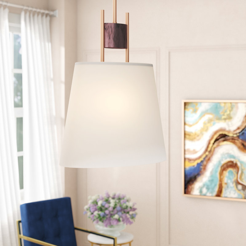 Luminaire suspendu géométrique 1 lumière Terenig