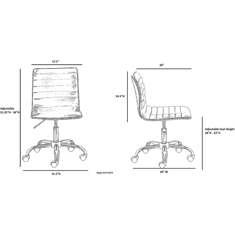 Chaise de travail Wodome