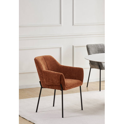Milan Chenille Effect Dining Chair