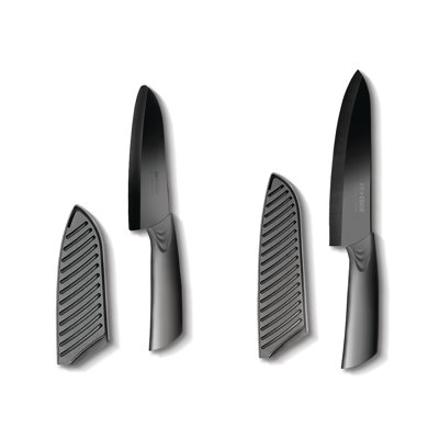 Art And Cook 2 Piece Ceramic Assorted Knife Set