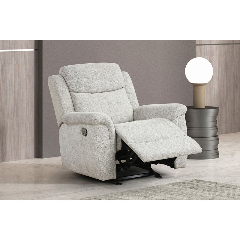 Fauteuil inclinable manuel manuel avec accoudoirs coulissants