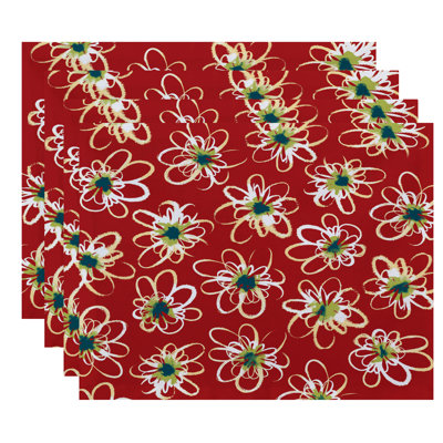 Slezak Polyester Geometric Rectangle Placemat