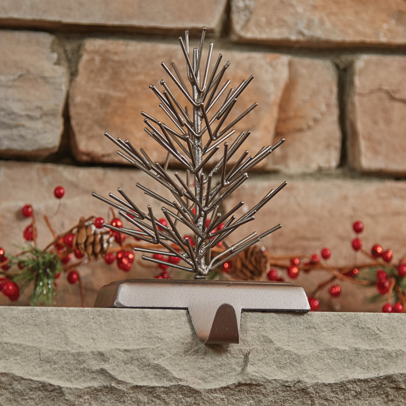 2 Vintage Tree Inspired Stocking Hooks