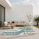 Soft Bloom Indoor And Outdoor Area Rug