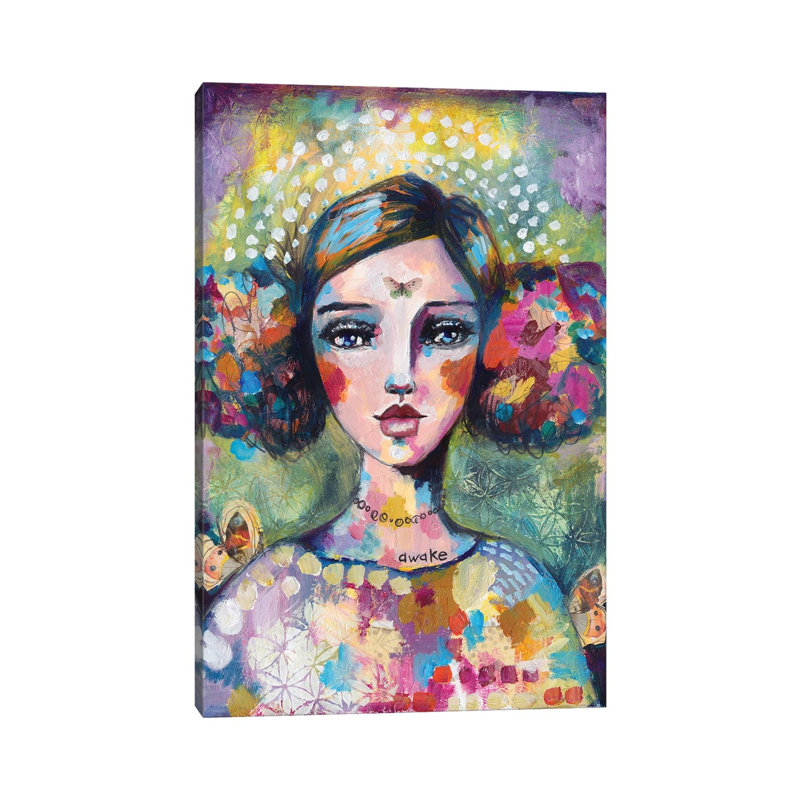 Awake Your Soul by Tamara Laporte - Print on Canvas, 30.48 cm H x 45.72 cm W, Wrapped Canvas
