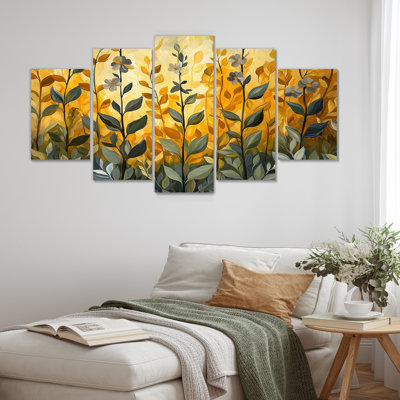 Green Thym Passage II - ensemble d'œuvres d'art sur toile