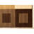 Vintage Checkered Brown Area Rug-107120125