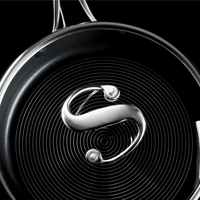 Circulon Stainless Steel Induction Cookware Set with SteelShield Hybrid Stainless and Nonstick Technology, 11 piece