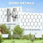 Grande maison pour animaux de compagnie, poulailler, poulailler extérieur, maison pour canards