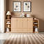 Lit escamotable double avec tiroirs et tablettes de rangement spacieux. Idéal pour les chambres d'amis ou les chambres compactes-2116389188