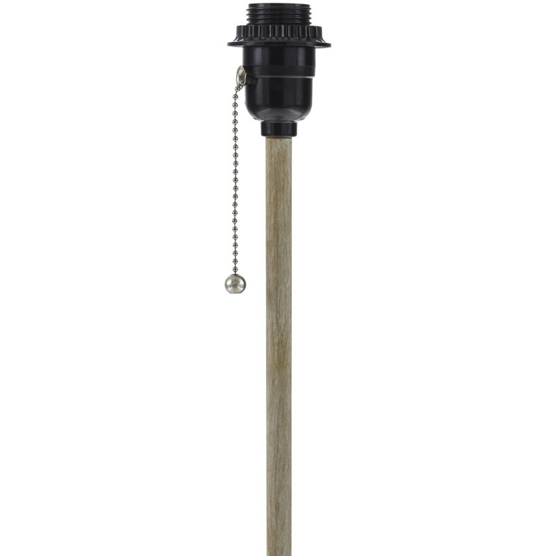 Maurine Claudia Resin Table Lamp, Gray