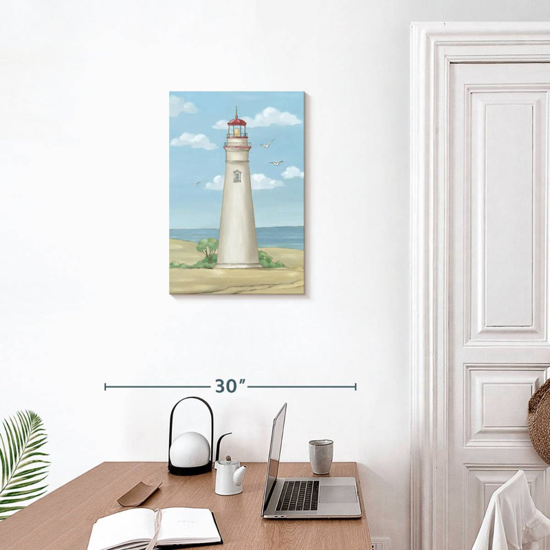 Americana lighthouse marblehead Aletra, H 24 po x l 16 po