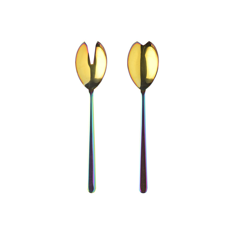 Linea Stainless Steel Salad Servers