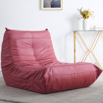Wayfair  Pink Pre-Filled Bean Bag Chairs You'll Love in 2023