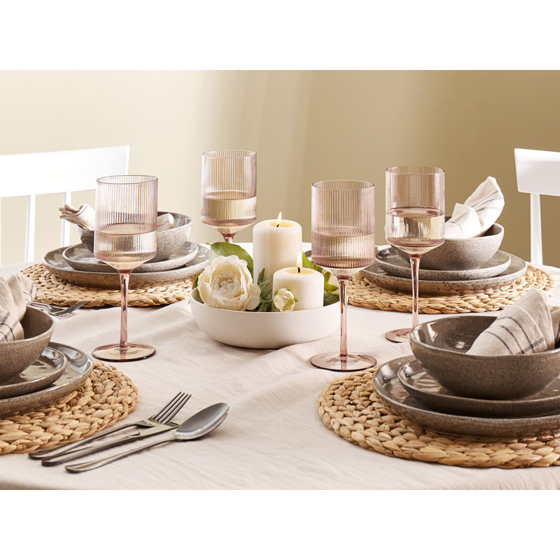 Allasia 380ml Handmade Red Wine Glass Set