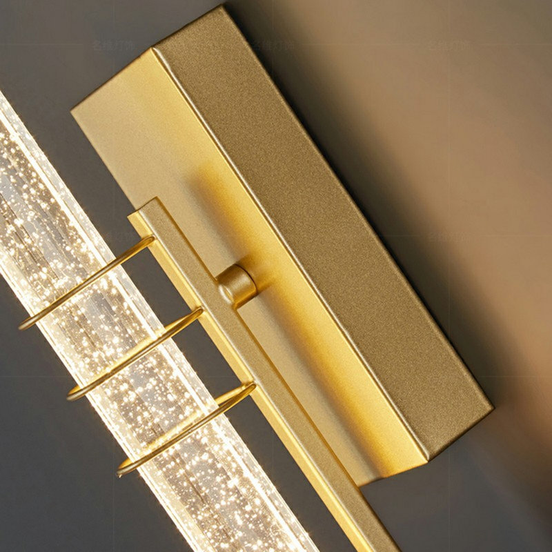 LED Wallchiere, Brass
