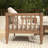 4-Piece Light Brown Outdoor Patio Conversation Furniture Set With Coffee Table And Thick Cushions For Backyard, Porch And Balcony-1721707325