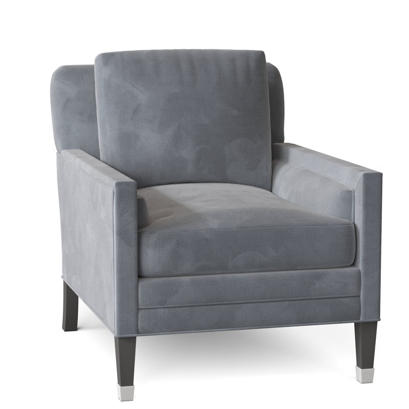 Fauteuil à coussin de 38 po Capucine, Aubrey Aegean