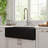 CASAINC Single Bowl Fireclay Farmhouse Kitchen Sink With Faucet Included-101121546