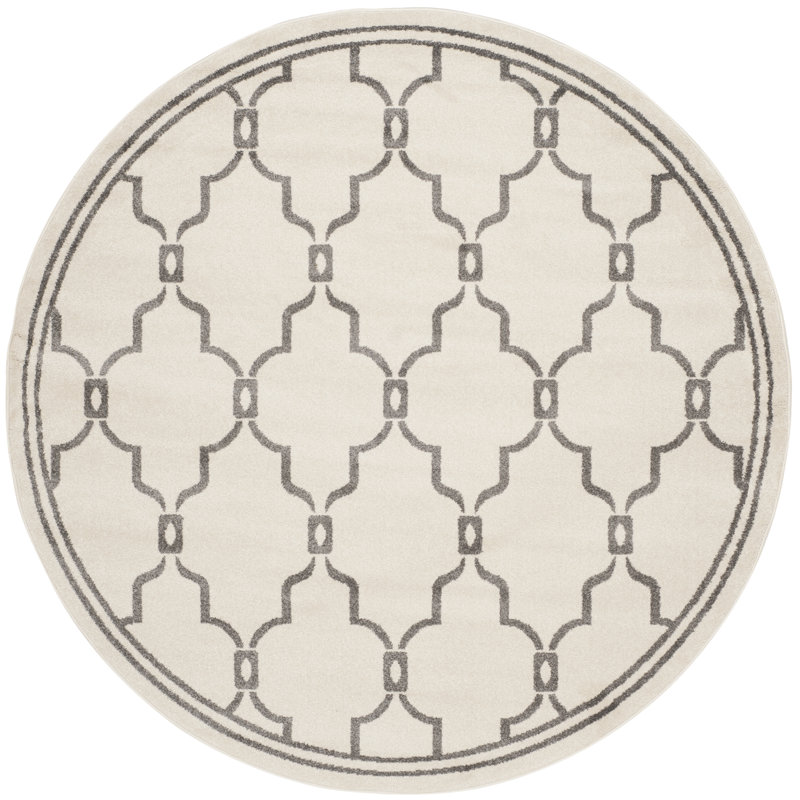 Amherst Performance Geometric Rug, Round 5'