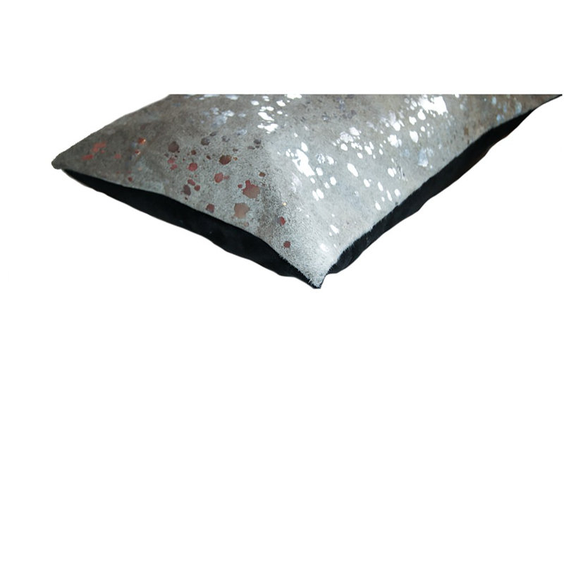 Coussin Écosse, Argent/Gris