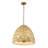 Faline Transitional 5 Light Woven Shade Pendant