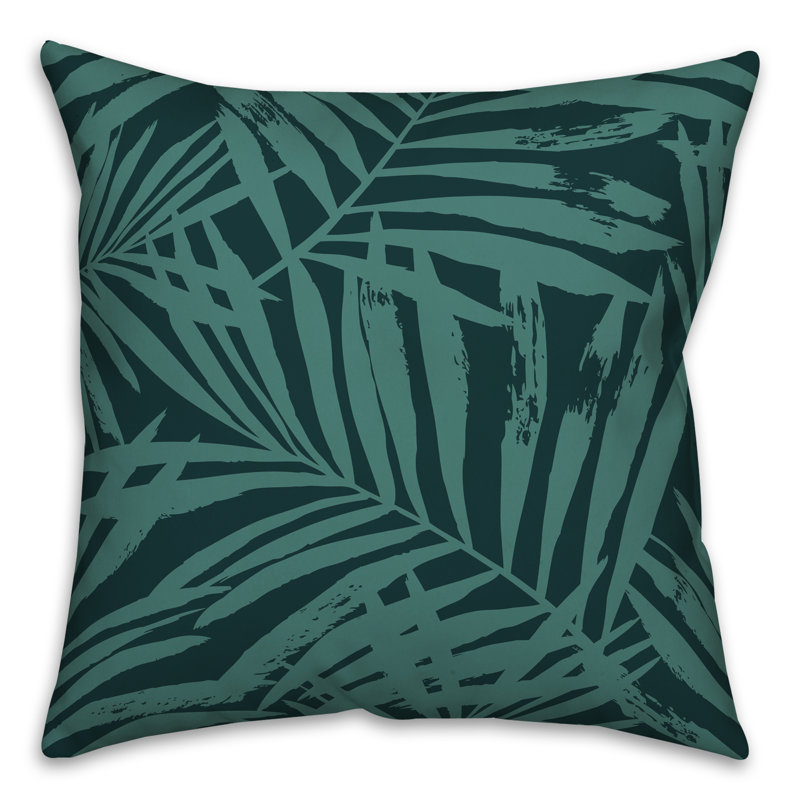 Floral Outdoor Throw Pillow