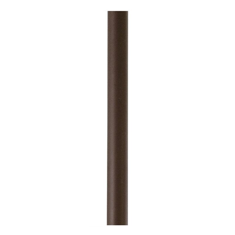 Tige de ventilateur de plafond Atlas, H 30 po, Acier inoxydable brossé