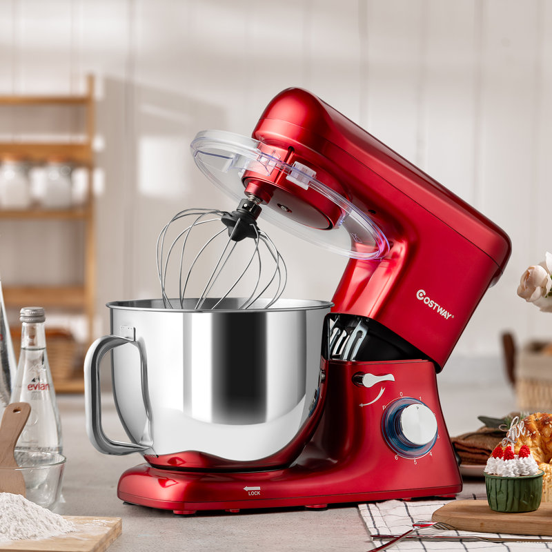 Costway 7L Stand Mixer, Red