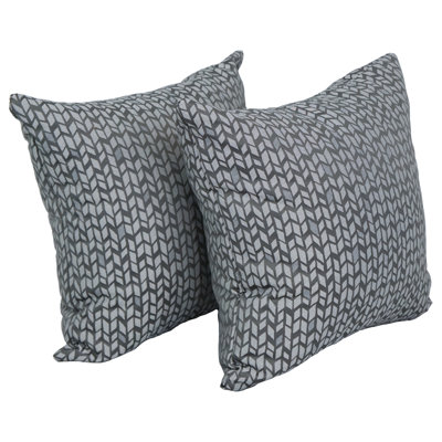 Geometric Reversible Throw Pillow