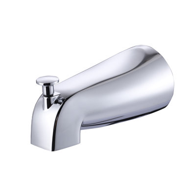 5.27" Wall-Mount Bath Spout With Diverter