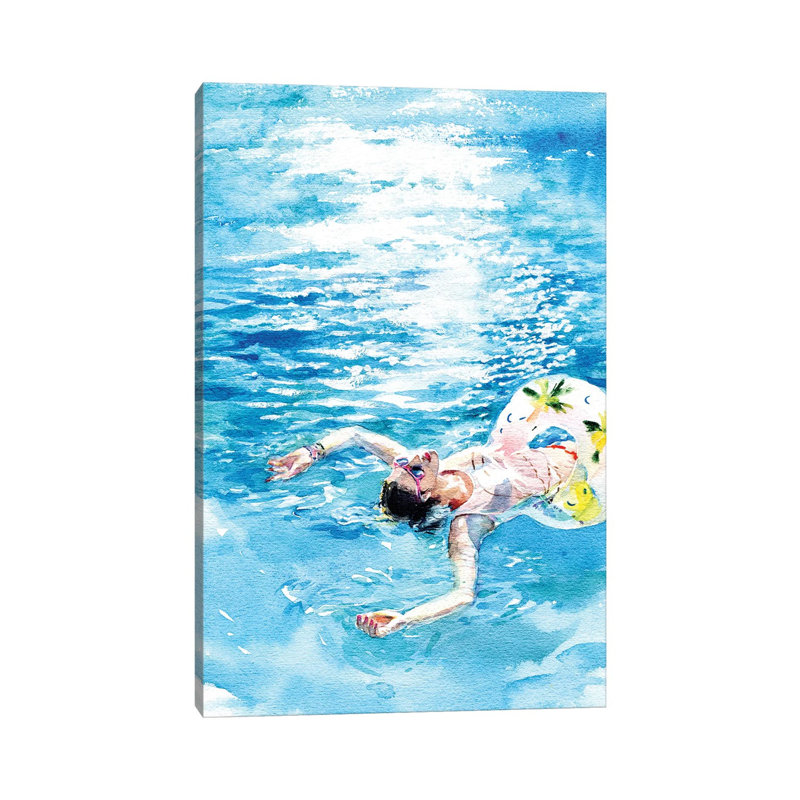 «On the water» par Marina Ignatova - photographie sur toile tendue, H 40 po x l 26 po x P 1,5 po
