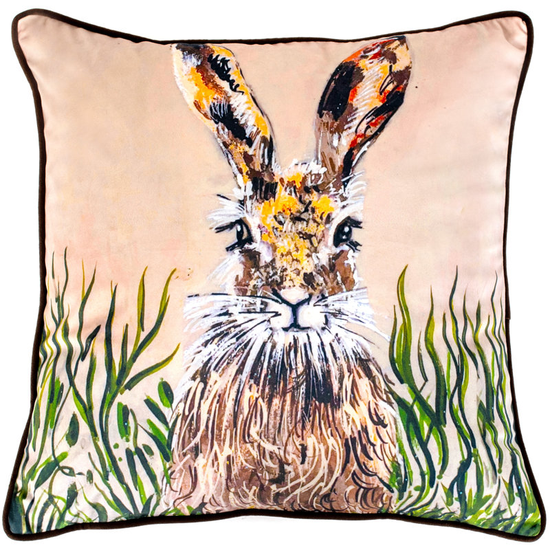 Drumsough Orange Sqaure Cushion