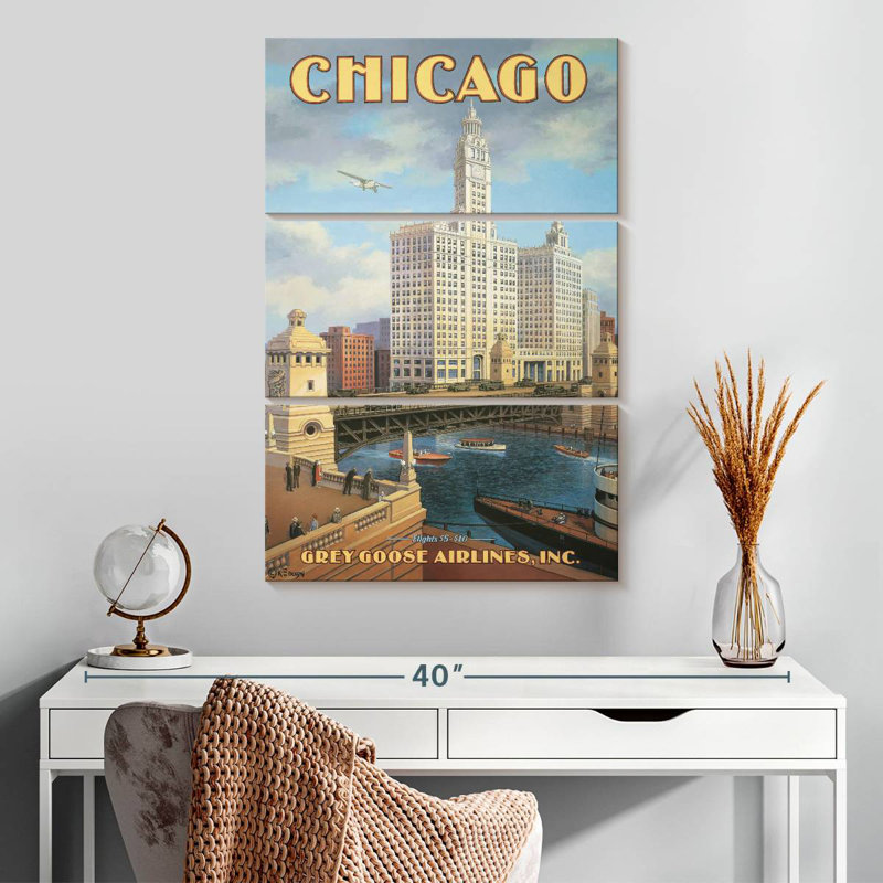 Sireci Chicago, 32" H x 20" W