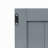 54.1" Outdoor Kitchen Island With High Shelf, Large Outdoor Potting Bench Table With Stainless Steel Top And Storage Cabinet, Solid Wood Grill Cart With Lockable Wheels For BBQ, Garden, Grey Blue-405675773