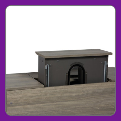 Meuble-lavabo mural de 60 po avec 2 lavabos en pierre d'ingénierie en résine blanche, 2 portes avec charnières à fermeture en douceur à 90 °, 2 tiroirs avec glissières à fermeture en douceur dissimulées, finition chêne naturel, sans robinet ni d