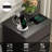 Dornisha 17'' W Solid Wood Nightstand, 3 Drawer Nightstand With Charging Station(Set Of 2) -154526620-154526623