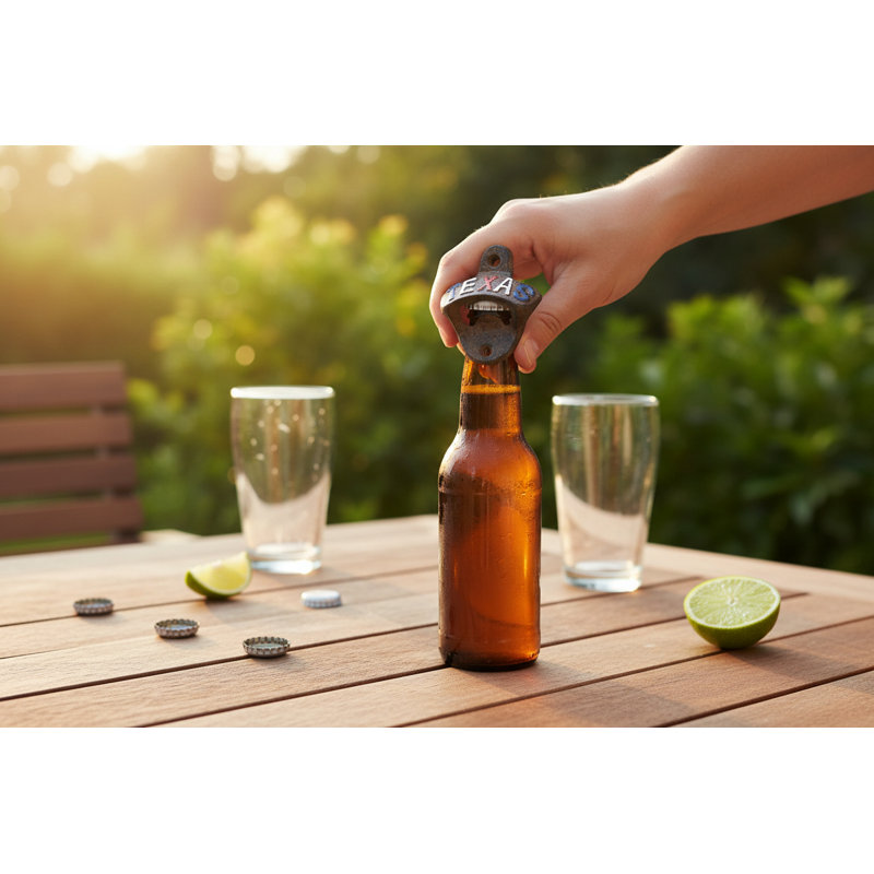 Ci Bottle Opener Texas 2.5"x1"x3.25"