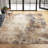Dunigan Abstract Machine Woven Polypropylene Area Rug in Blue/Beige/Gray-359823279